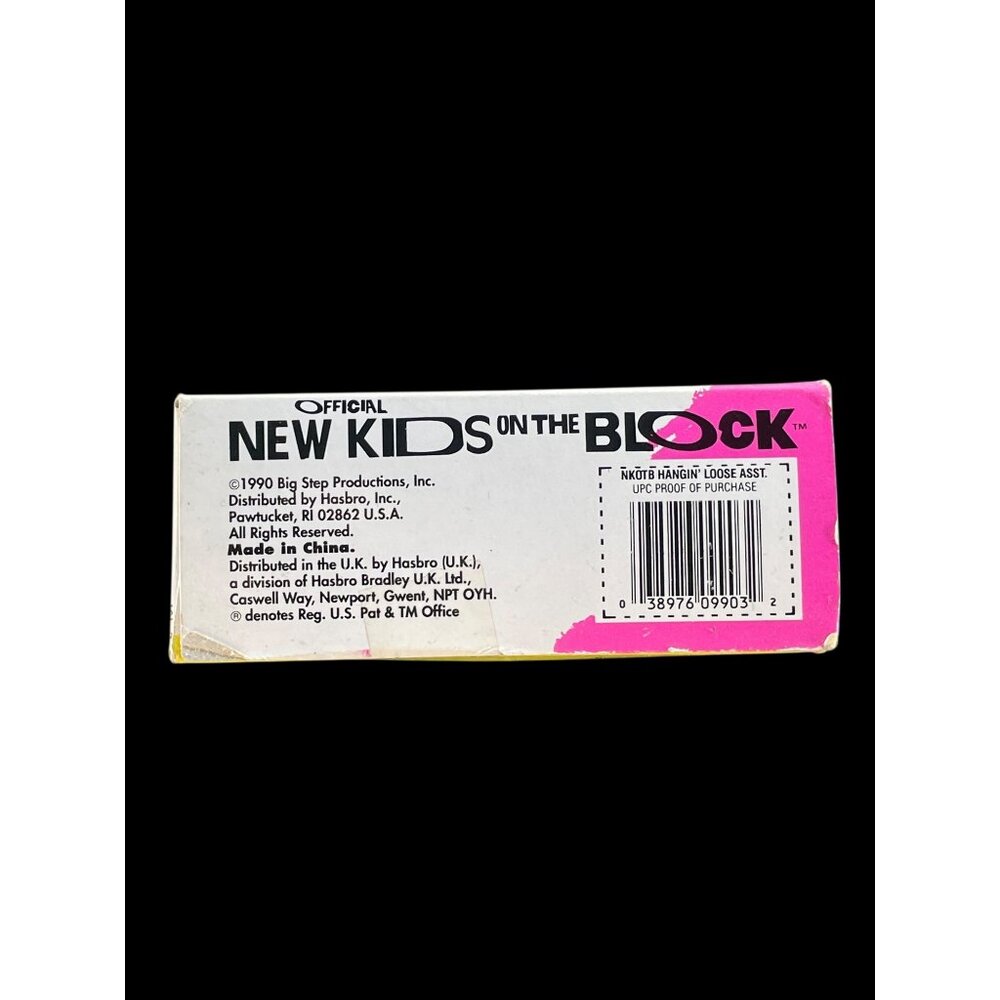 1990 Hasbro New Kids on the Block Hangin Loose Joe Fashion Figure - Picture 7 of 8